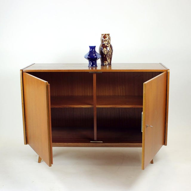 Mid-Century Modern Vintage U 450 Sideboard by Jiri Jiroutek for Interier Prague, Czechoslovakia, 1960s For Sale - Image 3 of 13