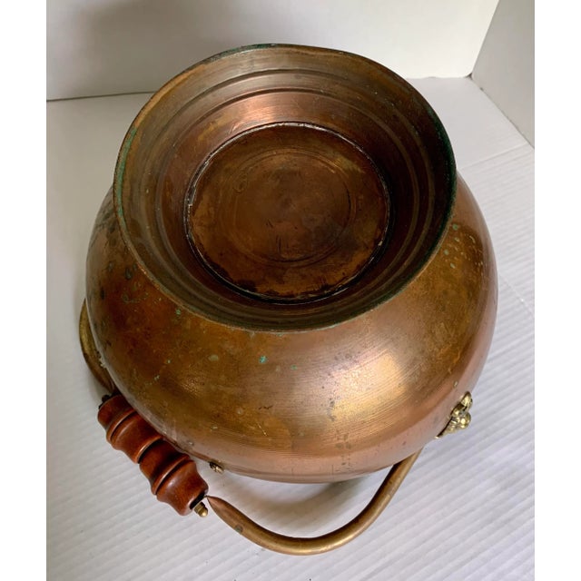 Vintage Copper Coal Scuttle For Sale In Wichita - Image 6 of 11