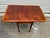 Vintage Pair of Federal Style Banded Mahogany Drop-Leaf Pembroke Side Tables. For Sale - Image 9 of 10