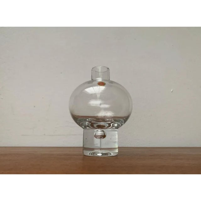 Vintage Italian Glass Bubble Vase For Sale - Image 12 of 12