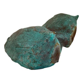 Bronze Sculpture Paperweight Chicago Sculptor Migdal For Sale