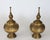 Early 20th Century Vintage Etched Brass Asian Philippine Wedding Vessels or Urns - A Pair For Sale - Image 5 of 15