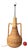 Large Mid-Century Handmade Floor Lamp in Rattan, 1960s For Sale