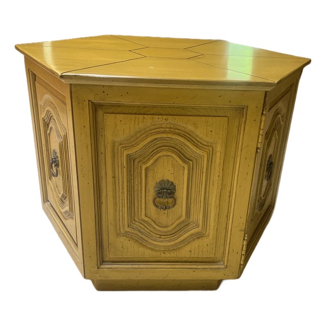 Mid-Century Hexagonal Storage Cabinet by Jamestown Lounge Co. – Colonnade Collection For Sale