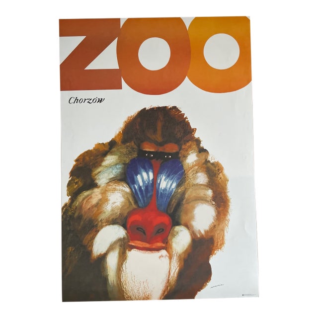 M. Mosinski, (1936-1998), Zoo, 1968, Poster No 36, Official Limited Edition c.500, Printed 2019 For Sale