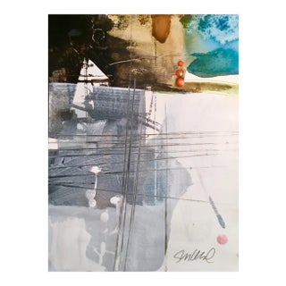 "Expressionism Five" Original Mixed Media Painting on Paper For Sale