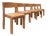 Children's Chairs, 1960s, Set of 5 For Sale
