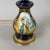 Antique French Porcelain Table Lamp in Brass and Satin Glass For Sale - Image 10 of 14