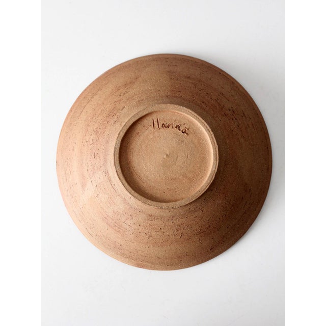 Vintage Studio Pottery Bowl For Sale - Image 4 of 6