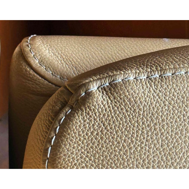 Burov of Paris French Leather Chairs-a Pair For Sale In Providence - Image 6 of 12