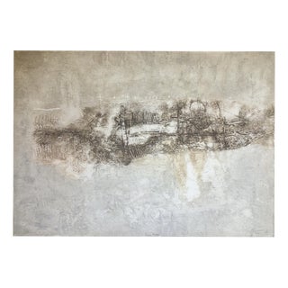 Pierre Marie Brisson, Composition, 1980, Carborundum Engraving For Sale