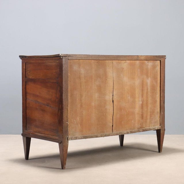 Chest of Drawers in Walnut For Sale - Image 10 of 11