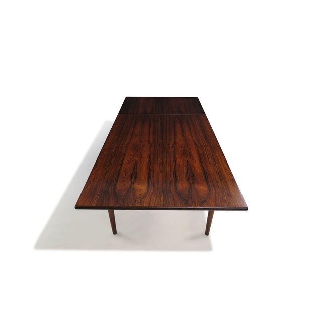 Wood Brazilian Rosewood Dining Table, Denmark 1955 For Sale - Image 7 of 11