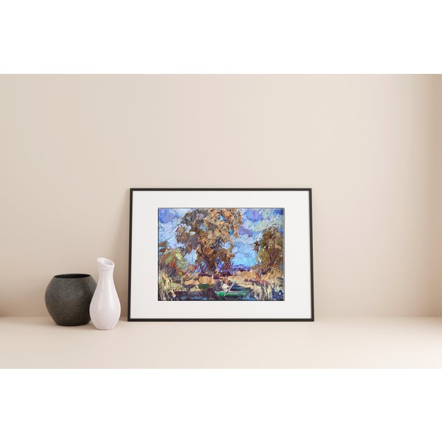 Rustic Oil Painting Autumn Kalenyuk Alex For Sale - Image 3 of 12