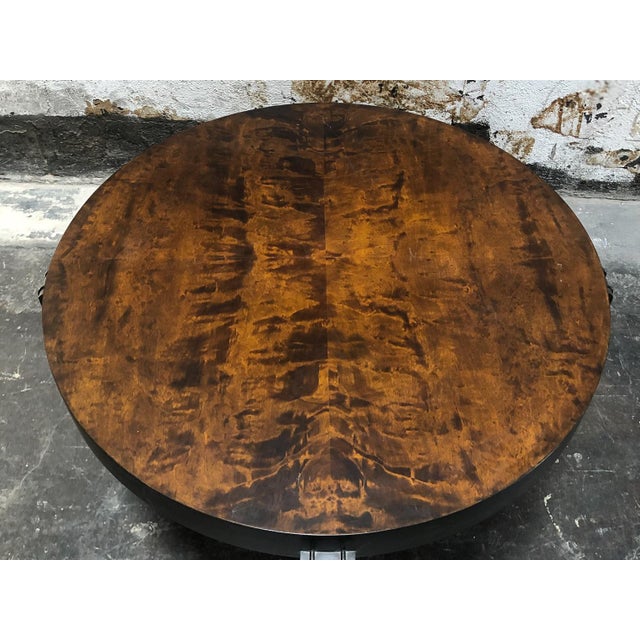 This is a truly special, one-of-a-kind piece. The stunning Swedish flame birch is rare and in excellent condition. Of the...