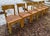 Create an aura of natural relaxation with this set of six (6) authentic, Bausman Furniture dining chairs. Bausman is known...