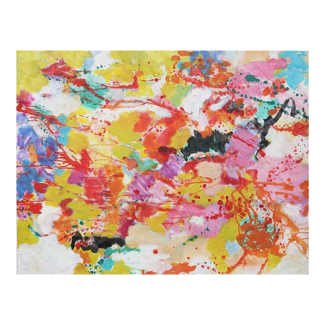 Abstract 1, Isabel Gamerov Acrylic on Canvas Painting For Sale