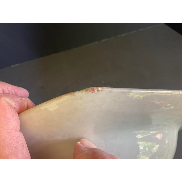 19th Century Chinese Export Porcelain Blue and White Canton Serving Platter For Sale - Image 6 of 8