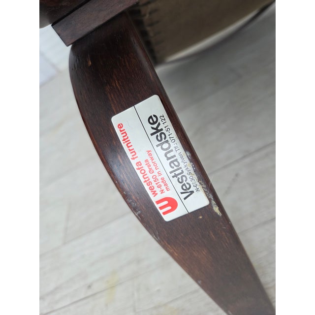 Wood Norwegian Siesta Lounge Chair in Leather by Ingmar Relling for Westnofa, 1970s For Sale - Image 7 of 18