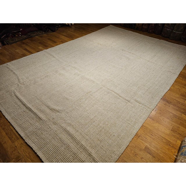 Textile Natural Fiber Rug 2311 For Sale - Image 7 of 9