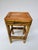 Vintage Bamboo Plant Stand Side Table Boho 20" For Sale - Image 4 of 11