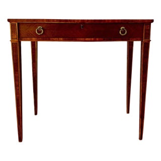 French Walnut Veneer Table, 1940s For Sale