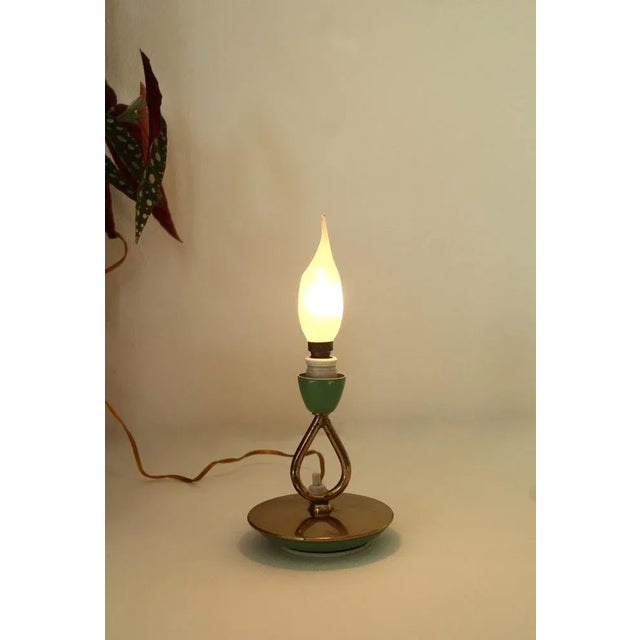 Vintage Italian Table Lamp, 1950s For Sale - Image 9 of 10