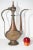 Antique Middle Eastern Qajar Persian Copper Ewer 19th Century Antique For Sale - Image 10 of 12