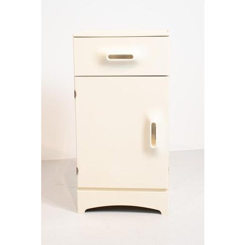 Marc held cabinet for prisunic; a french brand from the seventies. A typical spage age design. The cabinet is made of...