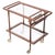 Brown Mid-Century Modern Bar Cart by Cesare Lacca for Cassina, Italy, 1950s For Sale - Image 8 of 8