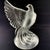 1990s 1990s Lalique ‘Dea’ Dove Large Sculpture French Crystal Sculpture France Signed For Sale - Image 5 of 10
