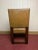 Gothic Early 20th Century Upholstered Armless Accent Chair For Sale - Image 3 of 5