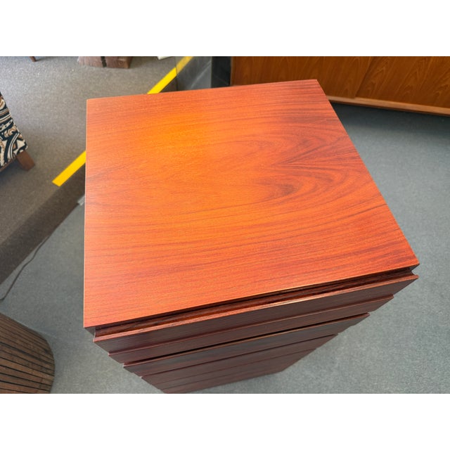 Arne Wahl Iverson Danish Rosewood 8 Drawer Narrow Dresser/Chest C1970s For Sale - Image 11 of 12