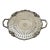 Antique Silver-Plated Pierced Handled Tray Victorian Era For Sale
