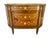 French Louis XVI Marble Top Inlaid Commode For Sale - Image 4 of 16