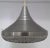 1970s Round Funnel-Shaped Aluminum Ceiling Lamp, 1970s For Sale - Image 5 of 6