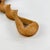 African Early 20th Century Maasai Olivewood Serving Spoon and Fork Set Kenya For Sale - Image 3 of 10