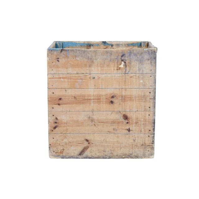 Wood 19th Century Swedish Pine Log Box For Sale - Image 7 of 7
