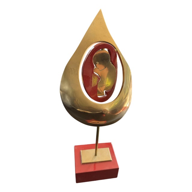 Abstract Bronze Sculpture by Laurent Rioux For Sale