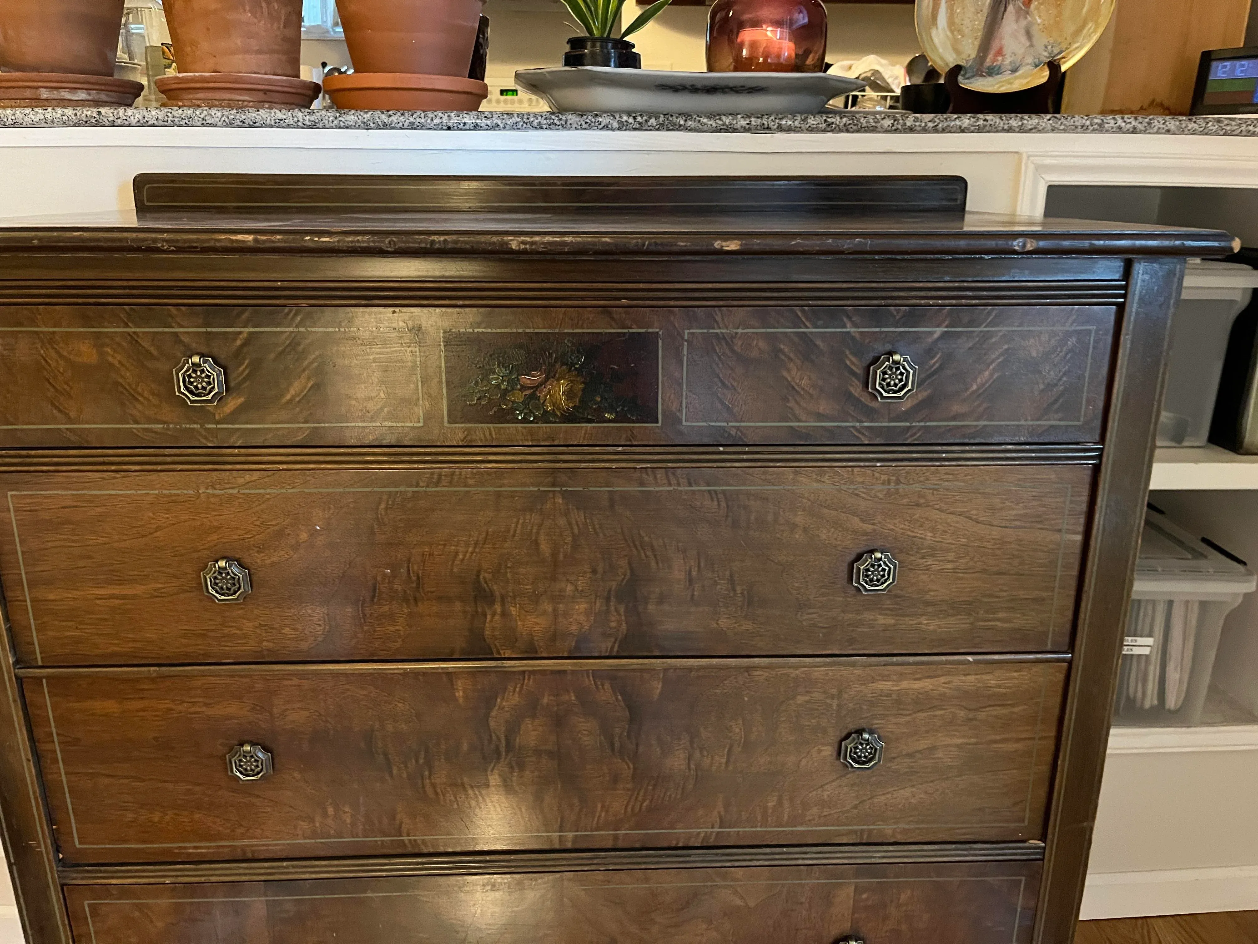 solid wood brown dresser Bruno Dresser main image 1