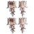 Mid-Century Italian Pink Wall Sconces, 1990s, Set of 4 For Sale - Image 17 of 17