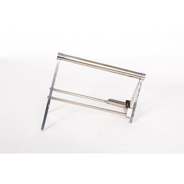 1940s Rare Antique French Art Deco Wine Bottle Holder by Jacque Adnet, 1940s For Sale - Image 5 of 10