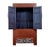 1950s Mid-20th Century Carved Hardwood Cabinet For Sale - Image 5 of 9