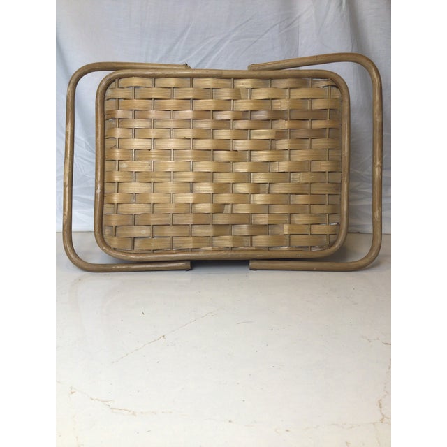 Vintage Woven Basket For Sale - Image 10 of 12