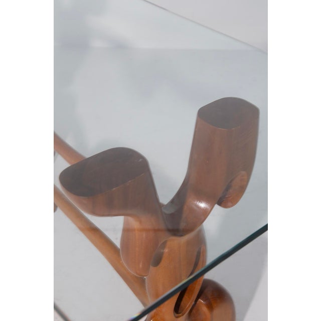 Mid-Century Modern Sculptured Dining Table by Paul Laszlo, 1940s For Sale - Image 3 of 10