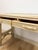 Hollywood Regency Vintage Ficks Reed Style Faux Bamboo Petite Desk With Drawers Wicker Coastal MCM For Sale - Image 3 of 13