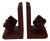 Mid-Century Cube Bookends in Teak, 1960s, Set of 2 For Sale