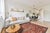 Textile 10x14 Lush Rustic Coral Traditional Geometric Hand Knotted Wool Carpet Rug For Sale - Image 7 of 8