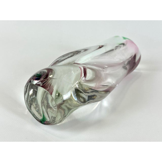 1960s Glass Vase attributed to Rudolf Beránek for Skrdlovice, 1960s For Sale - Image 5 of 8