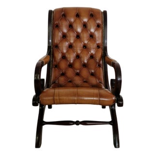 Chesterfield Relaxing Armchair, 2000s For Sale